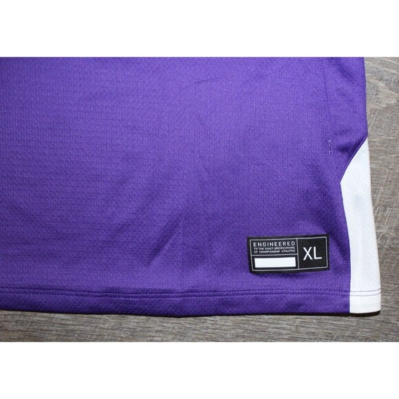 NIKE WOMEN'S MESH REVERSIBLE‎ TANK TOP WHITE PURPLE SZ XL NWT - Picture 2 of 4